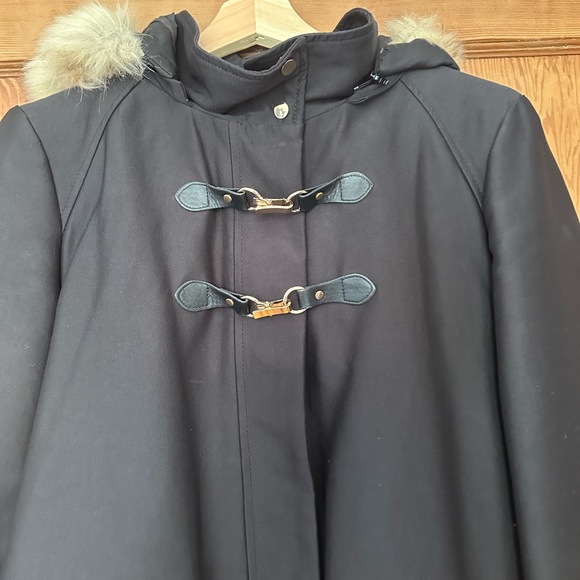 Mango Black Toggle Coat - Picture 5 of 7